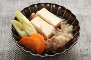 豚のすきやき風肉豆腐