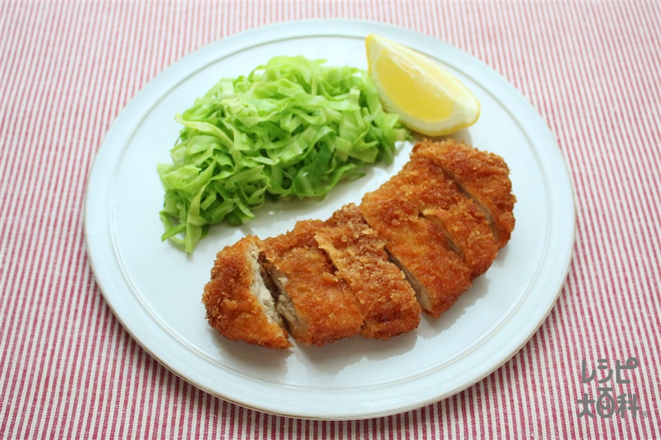 薄切り肉の重ねかつ(豚ロース薄切り肉+キャベツを使ったレシピ)