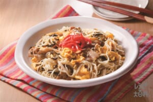 漬物そうめんちゃんぷる~
