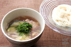 鶏だしコクしょうゆつけそうめん