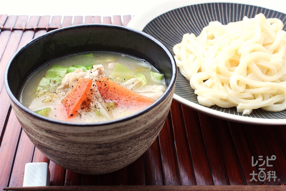 豚骨とりがらつけうどん