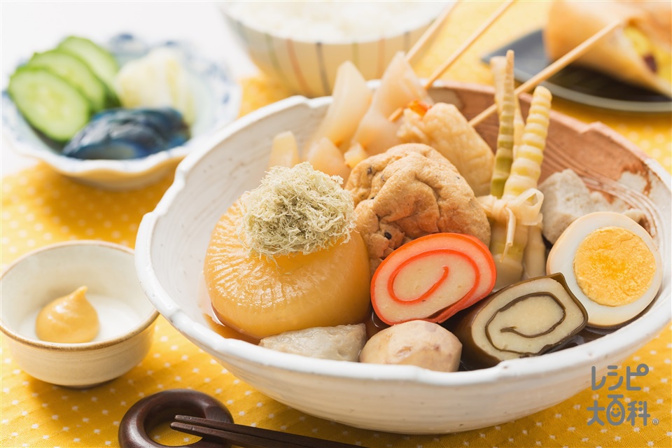 富山おでんのレシピ 作り方 味の素パーク の料理 レシピサイト レシピ大百科 大根やがんもどきを使った料理