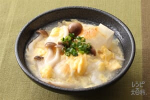玉子あんかけ餅(鶏だし・うま塩)