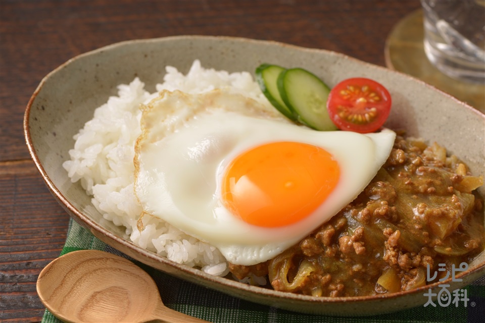 ナイスリメイク！煮込まずおいしい！大根カレー(合いびき肉+ご飯を使ったレシピ)