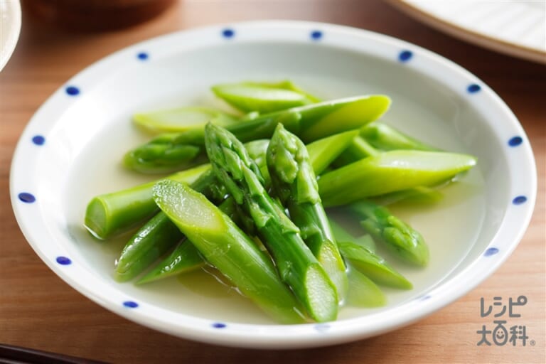 アスパラガスのだし煮