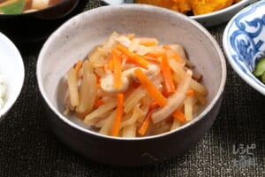 会津野菜のひき菜炒り