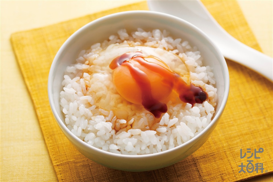 中華風　たまごかけごはん(ご飯+卵を使ったレシピ)