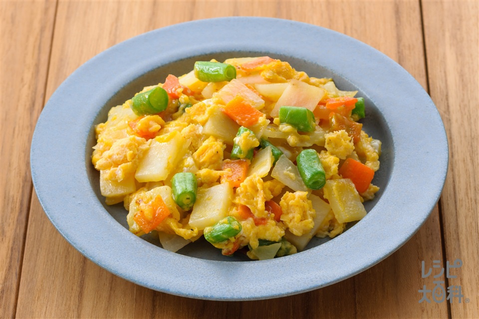 具だくさんスクランブルエッグのレシピ 作り方 味の素パーク の料理 レシピサイト レシピ大百科 じゃがいも 小 や溶き卵を使った料理 具だくさんスクランブルエッグのレシピ 作り方 味の素パーク の料理 レシピサイト レシピ大百科 じゃがいも 小 や溶き卵を使った料理