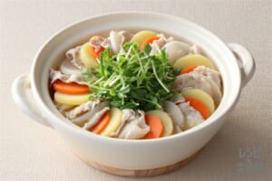 豚ロースと大根の重ね鍋