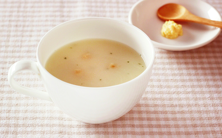 ちょい足し!しょうがポタージュ