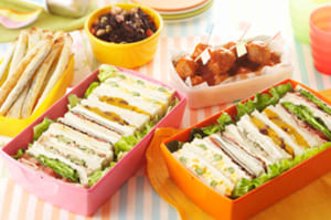 サンドイッチ弁当