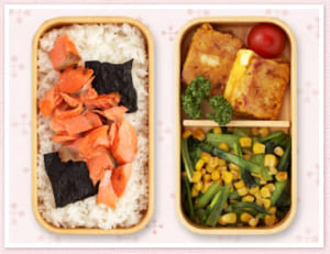 鮭弁当