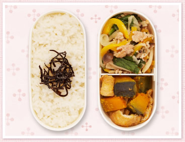 コクのあるみそ味!野菜炒め弁当