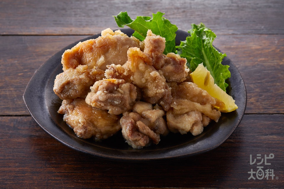 レンチンで！ガツンと唐揚げ風チキン(鶏もも肉を使ったレシピ)