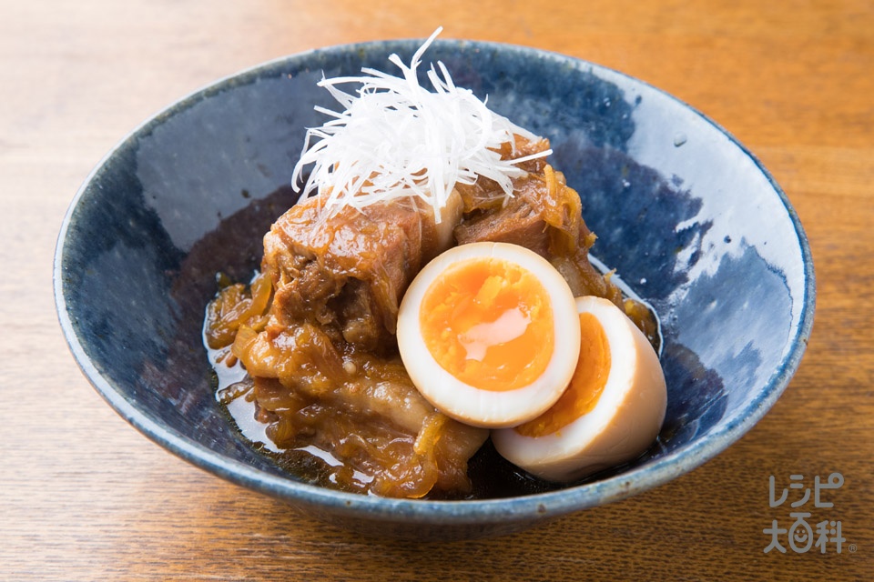 豚 の 角 煮 人気 レシピ