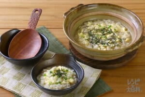 鍋の〆　海鮮だし雑炊