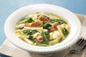 マカロニ入りポパイスープ