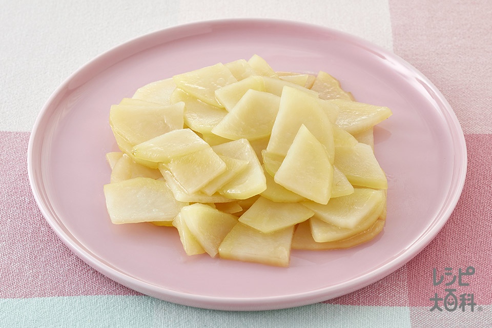 新じゃがのレンジ温野菜♪バーニャカウダ味(新じゃがいもを使ったレシピ)
