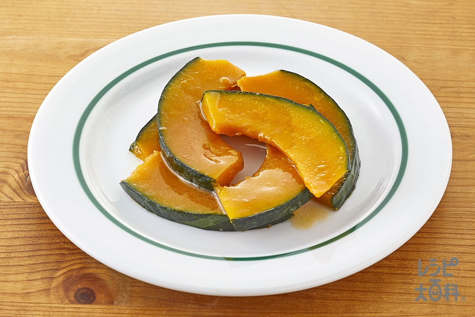 かぼちゃのレンジ温野菜♪バーニャカウダ味(かぼちゃを使ったレシピ)
