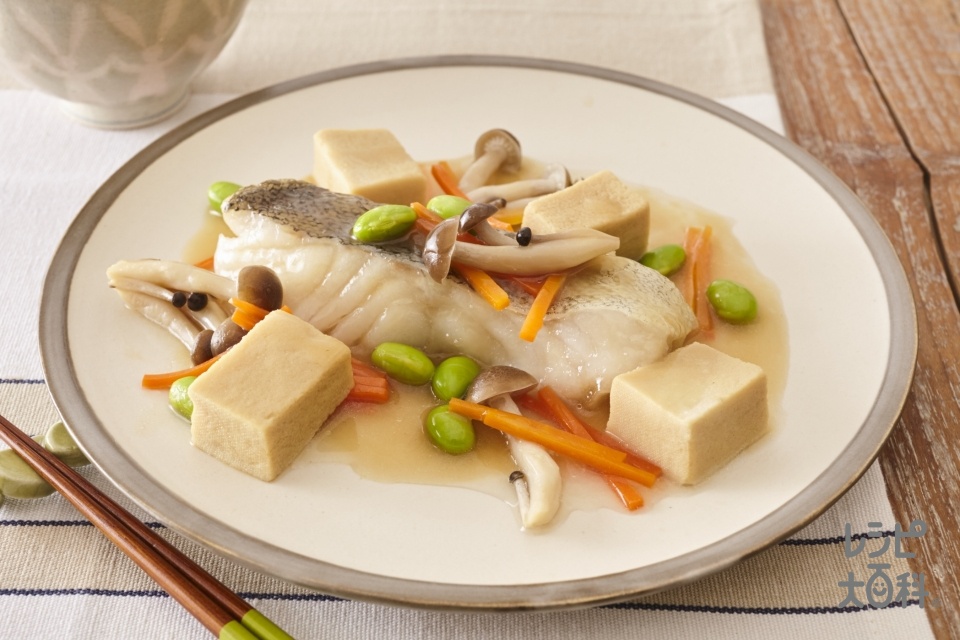 たらと高野豆腐のトロ煮(たら+高野豆腐を使ったレシピ)