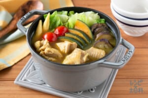 スパイス香る!夏野菜のカレー鍋