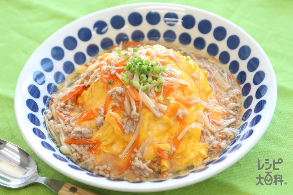 とろ玉彩りあんかけ丼