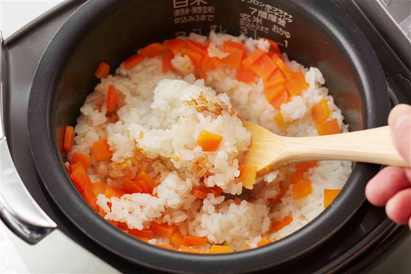 炊き込み帆立香味ご飯のレシピ 作り方 レシピ大百科 レシピ 料理 味の素パーク 米や帆立貝柱を使った料理