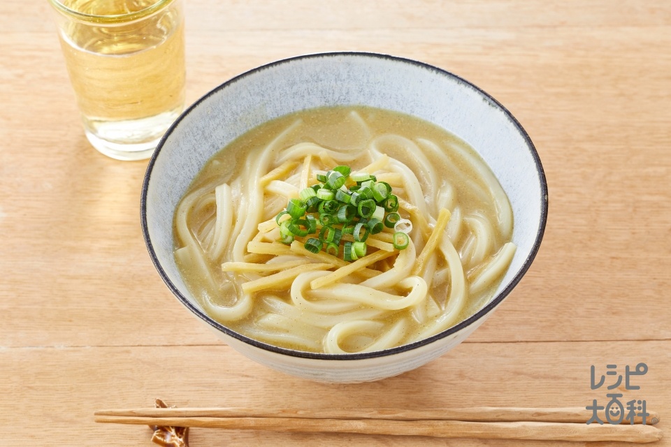 グリーンカレーうどんのレシピ 作り方 レシピ大百科 レシピ 料理 味の素パーク 冷凍うどんを使った料理