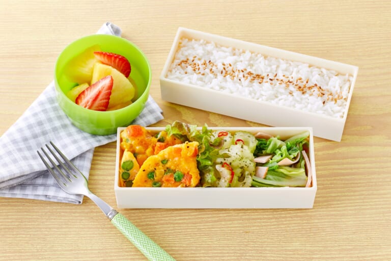 レンジオムレツ弁当