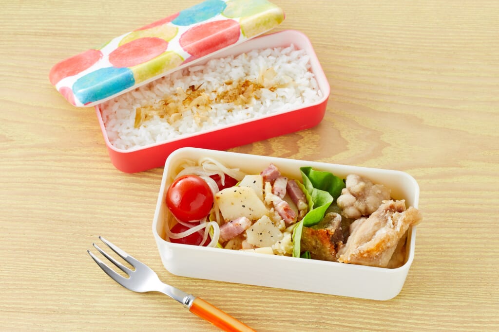 香味レンジから揚げ弁当