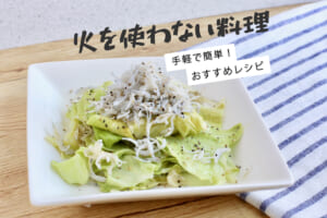「暑くて料理がたいへん」を解決！火を使わないレシピ集