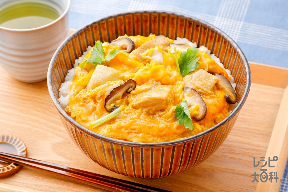 だしがきいてる親子丼