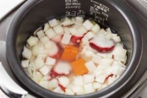 炊き込みたこキムチご飯の作り方_2_1