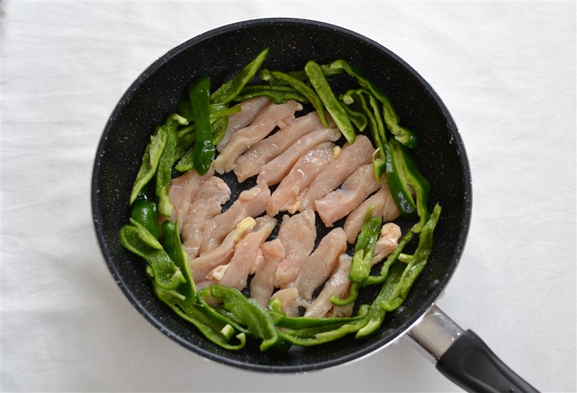 鶏肉とピーマンの青椒肉絲の作り方_1_1