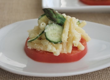 トマトとアスパラのマカポテサラダの作り方_5_1