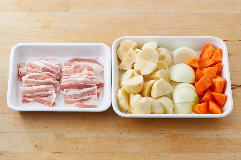 基本の肉じゃがのレシピ 作り方 レシピ大百科 レシピ 料理 味の素パーク 豚バラ薄切り肉やじゃがいもを使った料理