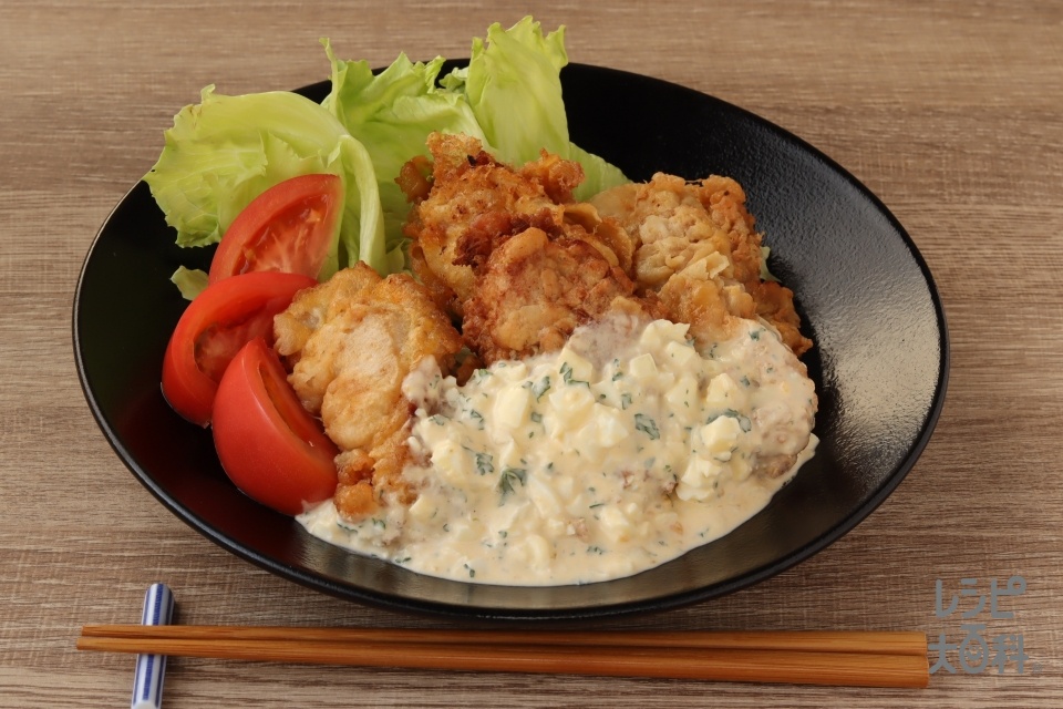 簡単タルタルソースのチキン南蛮のレシピ 作り方 レシピ大百科 レシピ 料理 味の素パーク 鶏もも肉や固ゆで卵を使った料理