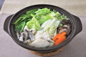 めちゃうまタラと白菜の鶏がら鍋