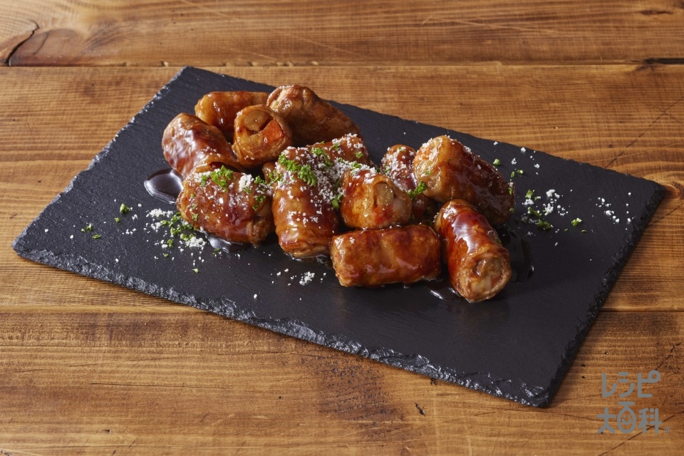 根菜の肉巻きバルサミコソースのレシピ 作り方 レシピ大百科 レシピ 料理 味の素パーク 豚バラ薄切り肉やにんじんを使った料理