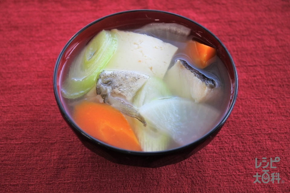 鱈のじゃっぱ汁 塩分控えめ のレシピ 作り方 レシピ大百科 レシピ 料理 味の素パーク たらや木綿豆腐を使った料理