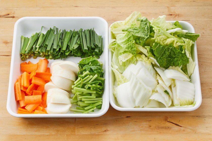 山盛り鶏そぼろと春雨の濃厚白湯鍋の作り方_0_1