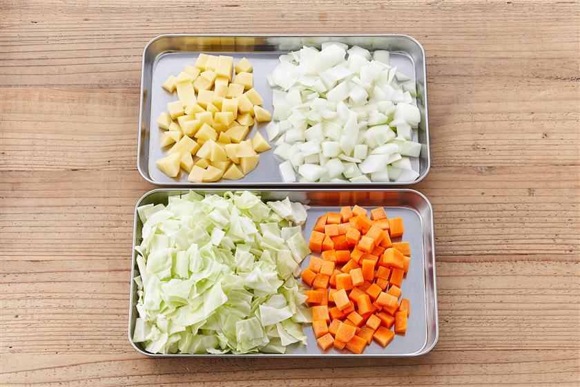 簡単ミネストローネレシピ:簡単!節約!美味しい! 2 701794 direction 0 0