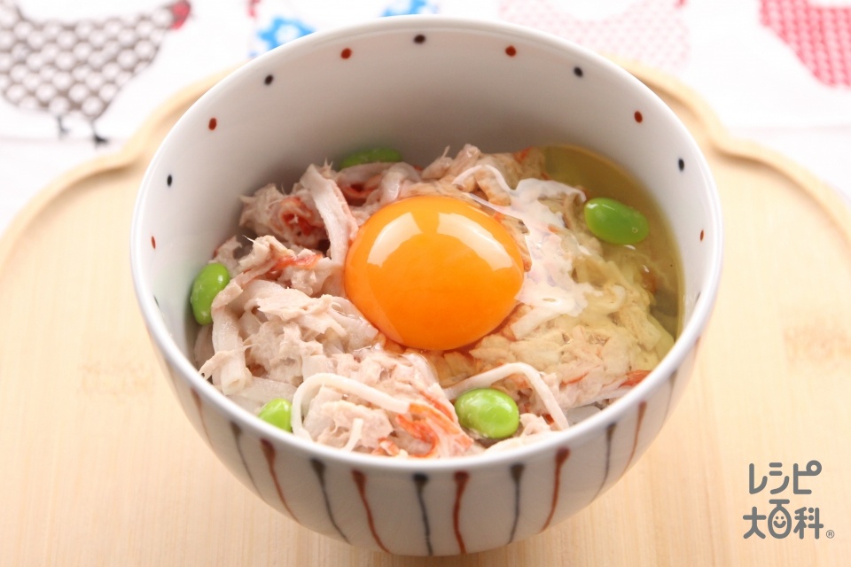 ＴＰＰＴＫＧ(たんぱくぱくたまごかけご飯)(炊きたてご飯+卵を使ったレシピ)