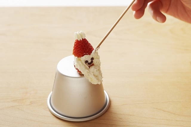 いちごサンタともみの木のショートケーキの作り方_10_2