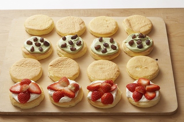 いちごサンタともみの木のショートケーキの作り方_11_1
