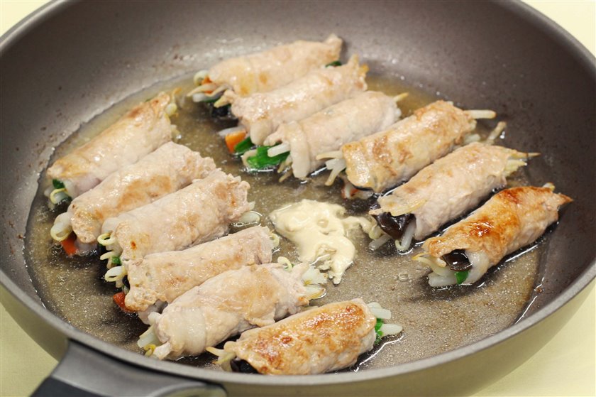 たっぷり野菜の肉巻きの作り方_2_1