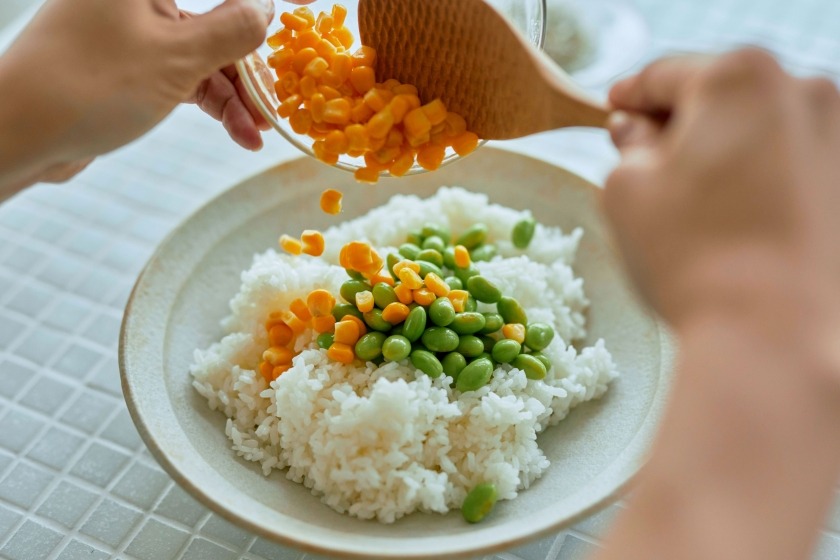 夏野菜の混ぜごはんの作り方_0_1
