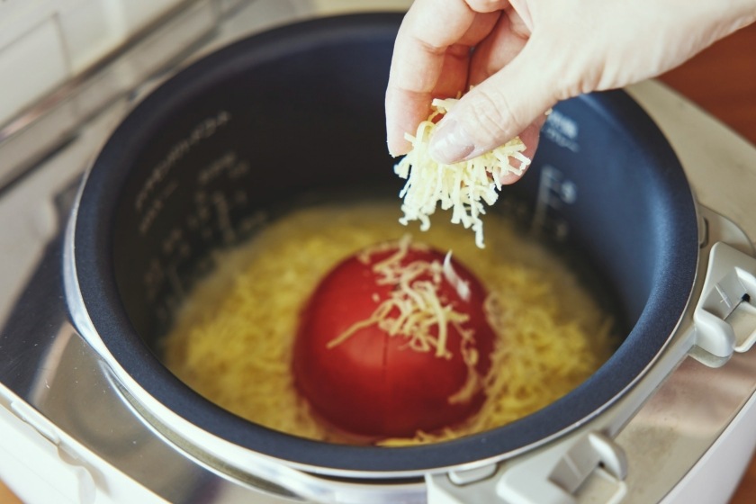 丸ごとトマトの炊き込みピラフの作り方_2_1