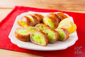 ほぼレタスの肉巻き