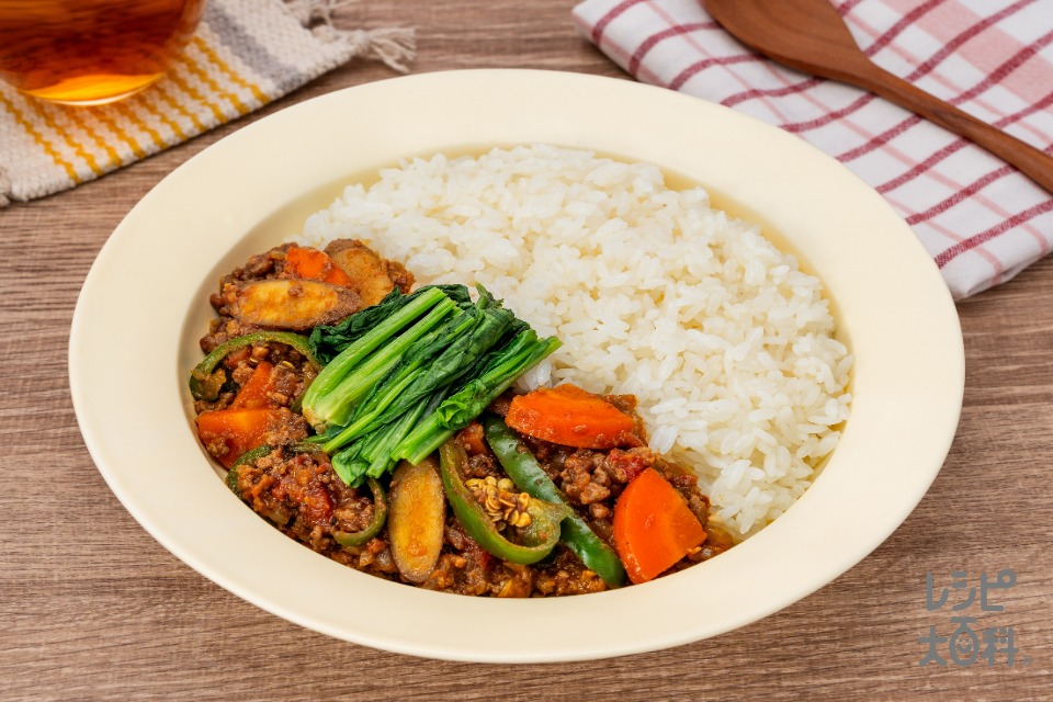 まるごと野菜のキーマカレー